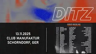 DITZ - live @ Club Manufaktur, Schorndorf, Germany - 13.11.2025 (AUDIO)
