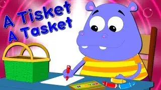 A Tisket A Tasket | Nursery Rhymes For Babies | Kids Songs By Bud Bud Buddies