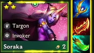 Dr. Soraka is Insane Carry - 6 Invoker | TFT Set 9
