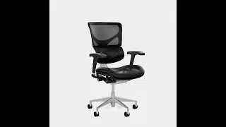 Sweet Seat Wednesday! X-Chair, X2 K-Sport Management Chair w/headrest in Black Mesh