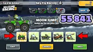 Hill Climb Racing 2 - 55841 points in SKY FLY RACING Team Event
