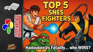 Top 5 SNES Fighting Games of All Time 🔥|Street Fighter II, Mortal Kombat II, Killer Instinct & More!