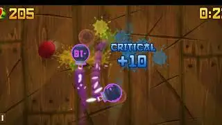 Fruit Ninja : Gameplay Walkthrogh part 1 -Slicing fruit: (vivo v9 Android)