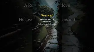 Real Man ❤️ #quotes #untoldlines