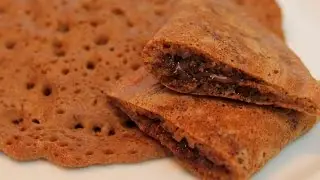 Chocolate Baghrir Recipe - Moroccan Pancakes - CookingWithAlia - Episode 333