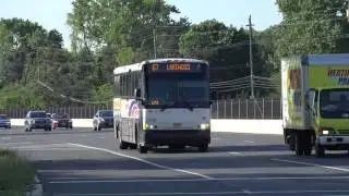 NEW JERSEY TRANSIT CNG MCI BUS ACTION US 9 IN MANALAPAN NJ
