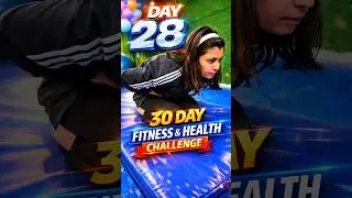 Day 28 Fitness & Health Challenge | Girls Fitness, Fat loss and weight loss #shorts #viral #yoga