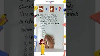 Birthday Chocolate Distribution | Math Problem | Learn Addition I Learn to add I Distribution I Math