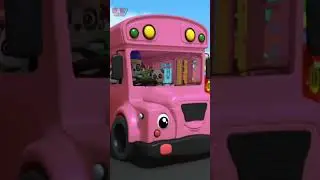 Wheels on the Bus #shorts #nurseryrhymes #babytoottoot #preschool #kidssong #bussong