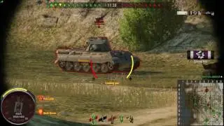 AT-15 Ace tanker replay, 6500 damage (PS4/Console)