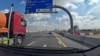Winter Driving Into Dubai Is Different | Driving in the UAE