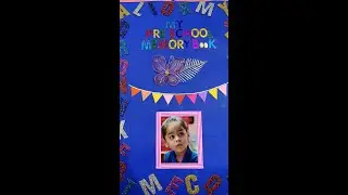 Dihara's Play School Memory Book #scrapbooking #scrapbook #memories