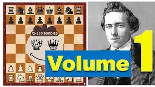 Morphy, Paul vs Hammond, George || Morphy Odds Nb1, USA 1859 @chessbuddies 🔴 #PaulMorphy