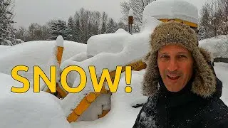 Tractor Clearing Snow January 26, 2026