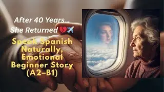 Don&rsquo;t Translate! Learn to Speak Spanish Naturally || Emotional Beginner Story (A2&ndash;B1)