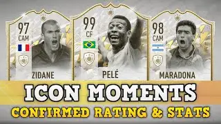 FIFA 22 ICON MOMENTS Confirmed Rating & Stats ⚪✅