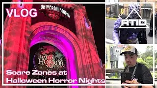 Scare Zones - Halloween Horror Nights 2024 - Universal Studios Florida HHN