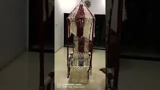 Rajwadi jhula/macrame swings/Diy macrame swings #macrame #Hichko#rajwadijhula#jhula   #swing