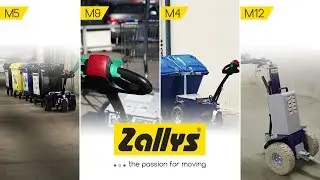 Zallys electric tugs - Solutions for cleaning and facility logistics