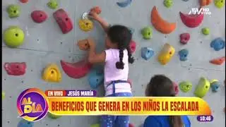 🥳 Beneficios de la escalada para ni&ntilde;os 💪 Entrevista ATV
