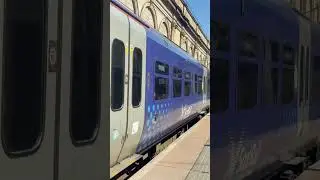 334025 and 334017 departing for Bathgate