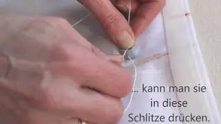 Raffrollo Magic waschen