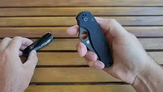 Paramilitary 2. Klinge nicht zentriert. Meine Erfahrung mit dem Taschenmesser.