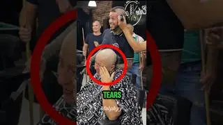 He Shaved His Head for His Mom ❤️😭