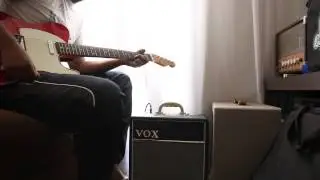 VOX AC4C1 BL with Fender Telecaster Custom 62R