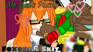 Dr. Fox Plushy//Foxodile skit//Gacha Club x Unikitty