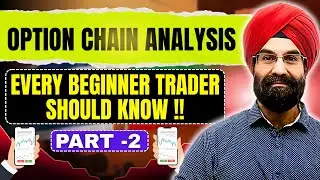 Option chain Analysis with OI Data !!