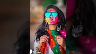 Holi pose 2024 for girl l Holi photoshoot pose l  Best holi pose l kristy girl l