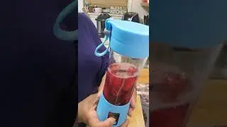 Temu  Portable and Rechargeable Battery Juice Blender.  #temu