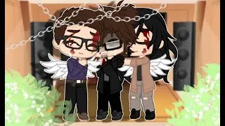 ༺Реакция персонажей Брайна на тик ток༻|| 1/? || Вселенная Брайна || Последняя кнопка 2 || Gacha Club