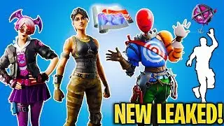 *NEW* Leaked Fortnite Skins & Emotes! (Airhead Skin, Signature Shuffle Emote)