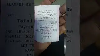 Kurnool To Alampur Bus Ticket fare #shorts #tsrtc