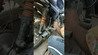 😱 Bajaj CT 100 modified🔥#bajaj #ct100 #exhaust #rider #modification @biker_singh_100