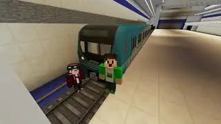 Реалистичные поезда в Майнкрафт. RTM KOREAN TRAINS, Корейские поезда в Майнкрафт, ЧАСТЬ ПЕРВАЯ