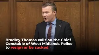 Resign or be sacked. My message to the Chief Constable of West Midlands Police