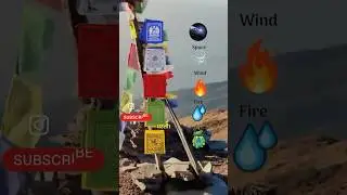 Ladakh Flag | Tibetian Prayer Flag #ladakh #ladakhflag #himalayan #bike