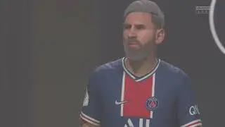 FIFA 21 - Messi Chilling With His Grey Hair