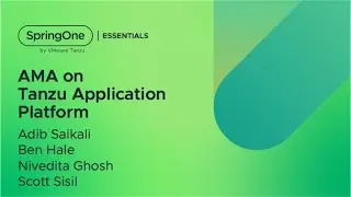 AMA on Tanzu Application Platform