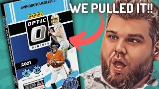 YES! Pulling an INSANE Auto at the National! 2021 Panini Optic Football!