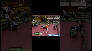 THE MOST LEGENDARY RACKET THROW EVER! #shorts #tabletennis