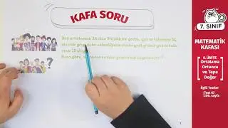 7. Sınıf Matematik Ders #43 - Ortalama, Ortanca ve Tepe Değer