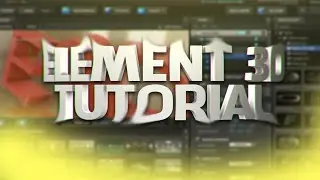 How to Motion Track 3D Text in Element 3D (After Effects Plug-In)