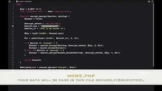 AES Encryption in PHP | PHP Encryption | Passing data securely PHP
