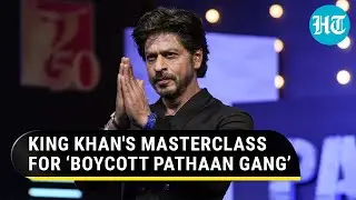 SRK's message to &lsquo;Boycott Gang&rsquo; as Pathaan breaks records; &lsquo;We&rsquo;re Amar, Akbar, Anthony&rsquo; | Watch