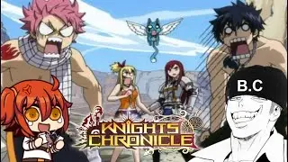 Knights Chronicle Arena Rank Match: Me VS Team Fairy Tail