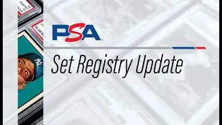 I finished my first PSA Registry set. Also a tease of what is to come on my next video&hellip;..